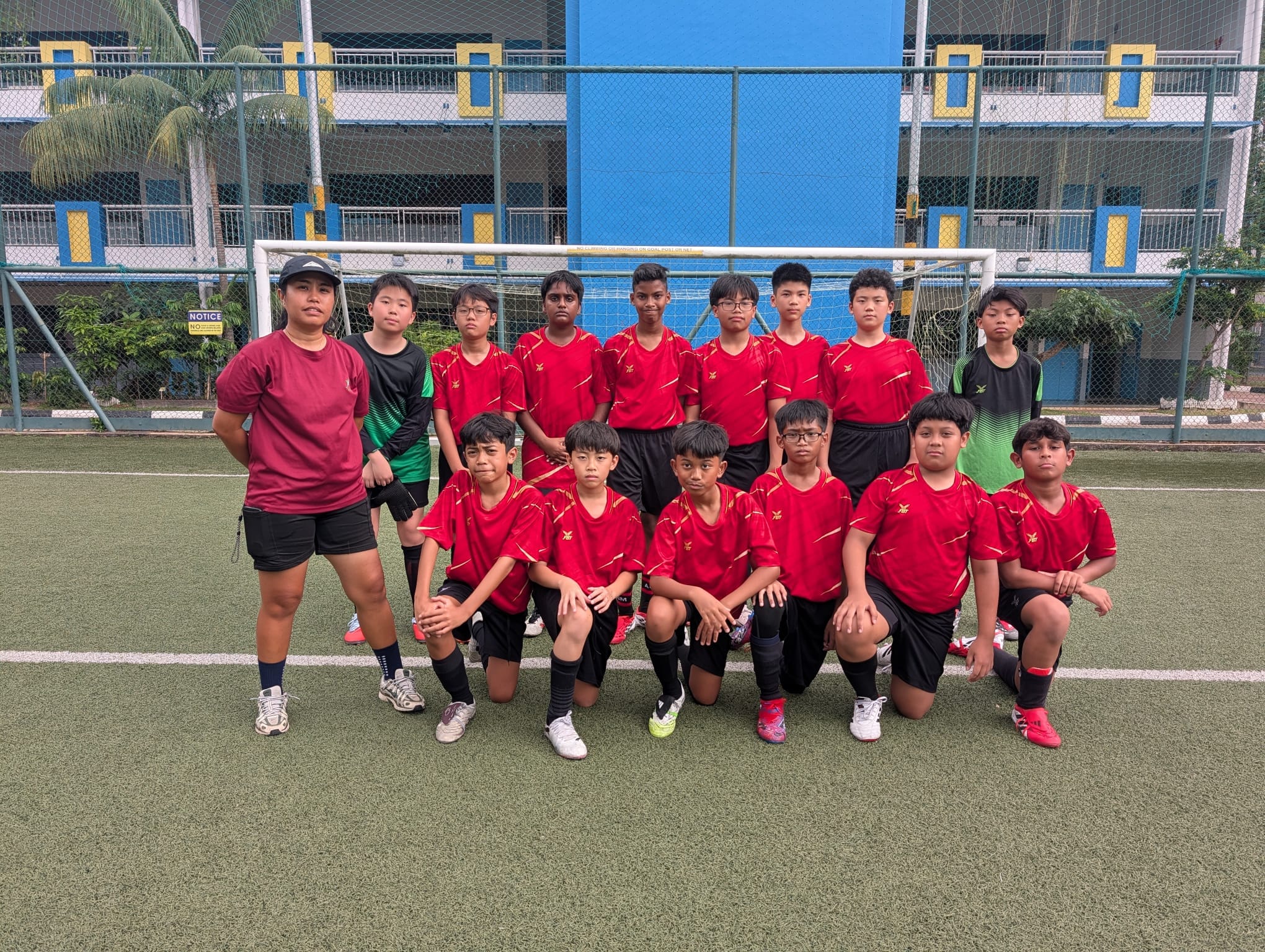 Senior Boys group photo